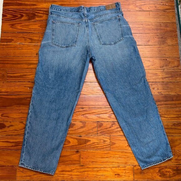 Madewell Jeans - The Slouchy Boyjean - Relaxed Fit - Womens 32 - Rosewell Wash - Picture 4 of 7
